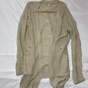 nude cardigan
